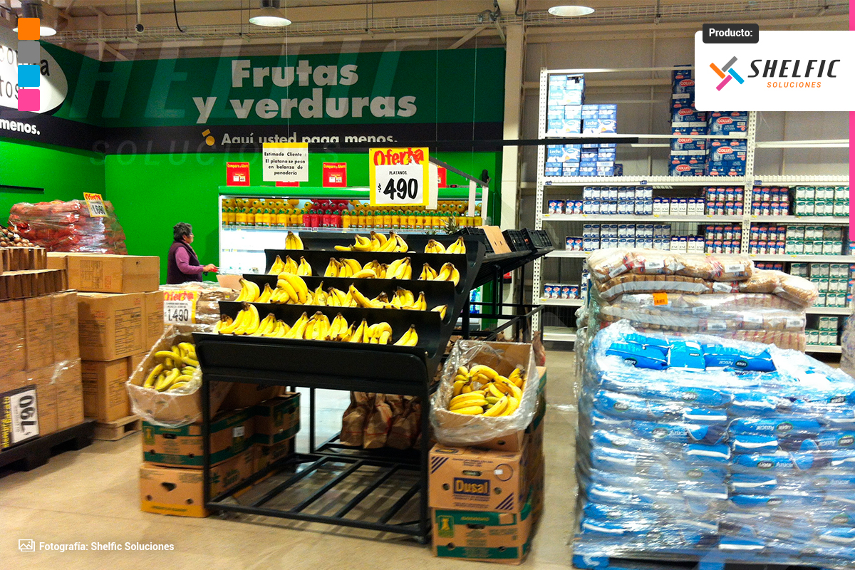 Exhibidores de Frutas y Verduras para Minimarket y Tiendas